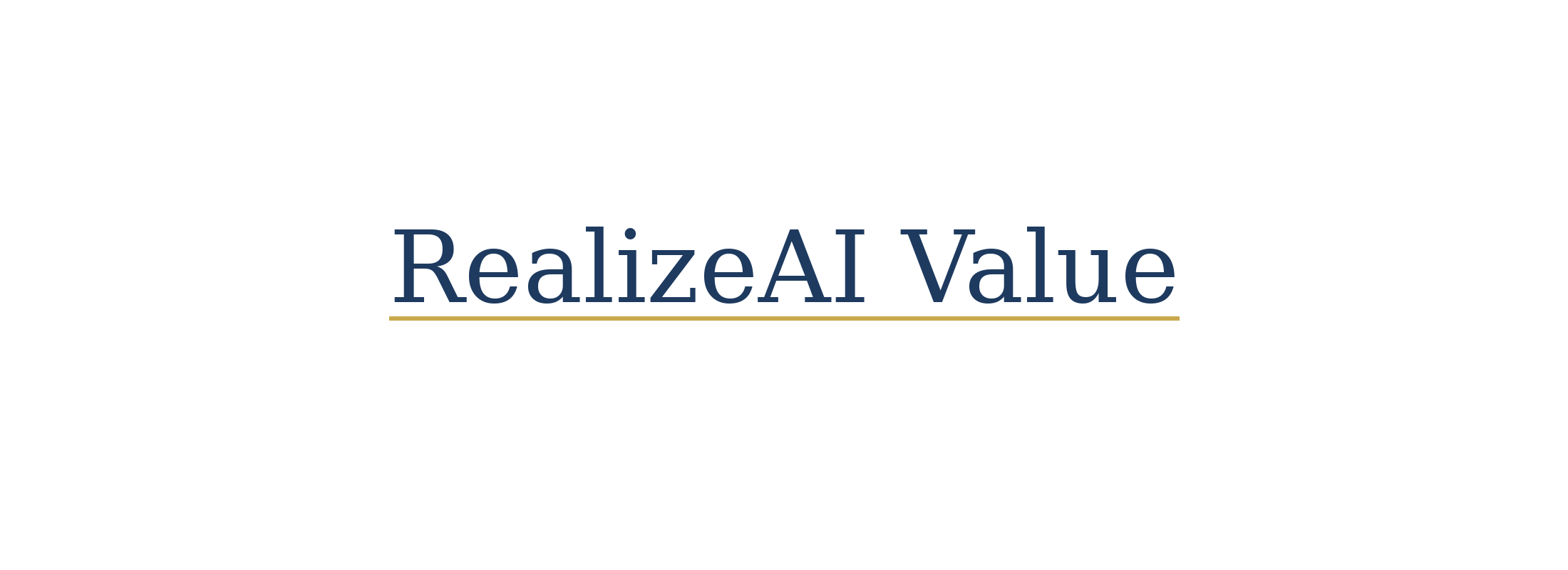 RealizeAI Value